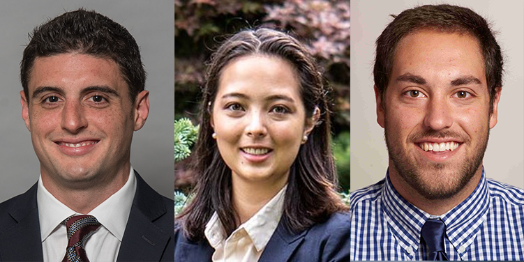 Zachary Abecassis, Malia McAvoy, Dominic Nistal 