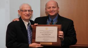 Dr. Goodkin and Dr. Ellenbogen at the Goodkin Endowed Lecture